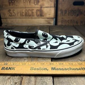 Vans Old Skool Alien Ghost Canvas Slip On Sneakers Shoes